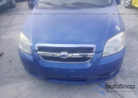 2009 Chevrolet Aveo Lt z USA, uszkodzony, nr VIN KL1TG56E59B604144